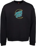 Bluzy damskie - Santa Cruz bluza damska EMPTY MOON DOT CREW Black - miniaturka - grafika 1