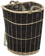 Akcesoria kominkowe - vidaXL Plecak na drewno opałowe, 57x51x69 cm, naturalna wiklina vidaXL - miniaturka - grafika 1