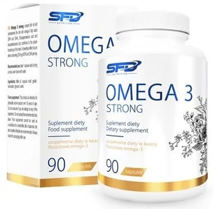 SFD NUTRITION Omega 3 Strong 90softgels - Witaminy i minerały dla sportowców - miniaturka - grafika 2
