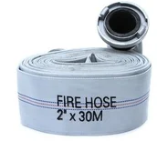 Węże ogrodowe i zraszacze - MAR-POL Wąż strażacki 2&quot 30m gumowany szybkozłączki 52 mm 2 cale M85316 - miniaturka - grafika 1