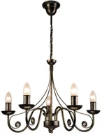 Lampy sufitowe - Lamkur Żyrandol na łańcuchu DONATO 5xE14/40W/230V - miniaturka - grafika 1