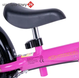 Worker Toucan 12" różowy - Rowerki biegowe Worker Toucan 12" różowy - Rowerki biegowe - miniaturka - grafika 6