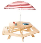 Place zabaw - PINOLINO Pinolino 201038  Nicki kindersitzgr rekordów 6-kątowy - miniaturka - grafika 1