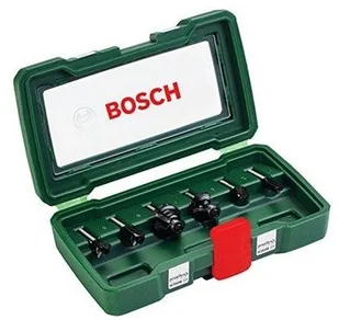 Bosch Zestaw 6 ostrzy HM do: - frezarki górnowrzecionowej 6 mm 2607019464 - Materiały ścierne - miniaturka - grafika 2