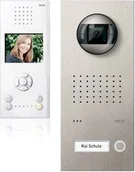 Domofony - Ritto RGE1819525 bramofon podtynkowy z kamerą - miniaturka - grafika 1