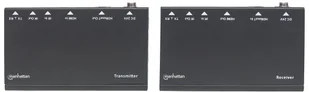 Manhattan Extender HDMI HDBaseT po skrętce Cat6/6a/7 4K UHD do 40m z IR PoC 207638 - Przełączniki KVM - miniaturka - grafika 4