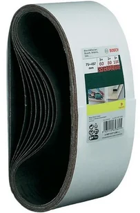 Bosch BOSCH_elektonarzedzia BOSCH_elektonarzedzia Zestaw taśm szlifierskich Promoline 75 x 457 mm 9 elementów) - Pozostałe wyposażenie warsztatu - miniaturka - grafika 2