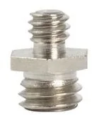 Akcesoria fotograficzne - GlareOne GlareOne Śruba dwustronna mini męska 1/4" męska 3/8" - miniaturka - grafika 1