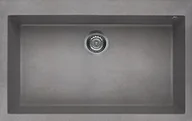 Zlewozmywaki - Elleci QUADRA 130 cemento G48 GRANITEK (LGQ13048) - miniaturka - grafika 1