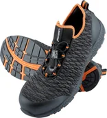 Obuwie robocze - LAHTI PRO Półbuty z Dzianiny 3D CZARNO-SZARO-POMARAŃCZOWE 42 L3042542 26800 - miniaturka - grafika 1