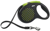 Smycze dla psów - Flexi Smycz Design taśma M 5m zielony - miniaturka - grafika 1