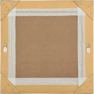 vidaXL Lustro ścienne w stylu barokowym, 50x50 cm, złote - Lustra - miniaturka - grafika 4