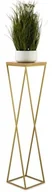 Kwietniki - HowHomely Kwietnik stojak 100 cm złoty LOFT metal DD.15415 - miniaturka - grafika 1