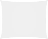 Parasole ogrodowe - vidaXL Prostokątny żagiel ogrodowy, tkanina Oxford, 5x7 m, biały 135275 - miniaturka - grafika 1