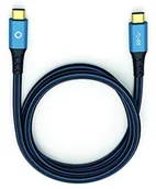 Kable - Oehlbach OEHLBACH d1 °C9320 Plus USB 1.00 m czarny/niebieski D1C9351 - miniaturka - grafika 1