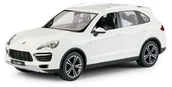 Zabawki zdalnie sterowane - Rastar Porsche Cayenne Turbo 1:14 Pilot Rtr Biały 194634 - miniaturka - grafika 1