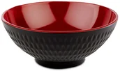 Wyposażenie lokali gastronomicznych - APS Miska 0,6 l, czarno-czerwona | Asia Plus 15419 - miniaturka - grafika 1