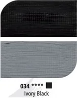 Farby i media malarskie - Daler Rowney FARBA OLEJNA GRADUATE OIL 200 ML IVORY BLACK 034 117200034 - miniaturka - grafika 1