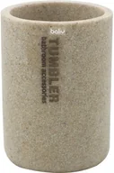 Kubki na szczoteczki do zębów - baliv BALIV Kubek łazienkowy 140 brązowy - miniaturka - grafika 1