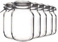Pozostałe akcesoria kuchenne - Bormioli Rocco FIDO HERM JAR 2000 1 kus = balení obshaující 6 dílů - miniaturka - grafika 1