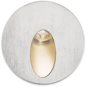 Oprawy, klosze i abażury - Redlux Oprawa do wbudowania ELICA R alu szczotkowane 230V LED 3W 78 IP54 3000K R12528 - miniaturka - grafika 1