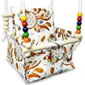 Leżaczki i huśtawki - Huśtawka do pokoju dziecka łapacz snów W5-P71 - miniaturka - grafika 1