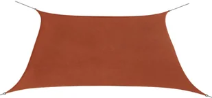 vidaXL vidaXL Żagiel przeciwsłoneczny, tkanina Oxford, kwadrat 3,6x3,6 m, terakota - Parasole ogrodowe - miniaturka - grafika 2