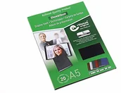 Teczki i skoroszyty - Rillstab Rillstab 99524 teczka DIN A5, szerokość grzbietu 10 mm, 20 koszulek, czarna 99524 - miniaturka - grafika 1