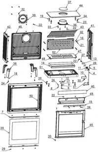 Ekoprojekt 868 Piec wolnostojący Invicta 9kW Kazan GA kolor emalia antracyt 86876404 - Piece wolnostojące - miniaturka - grafika 8