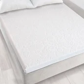 Prześcieradła - Zwoltex Prześcieradło 150x205 Tulipan_6 biały (K11) PZ/TULIPAN6-BIAŁ/W/150X205 - miniaturka - grafika 1