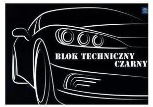 INTERDRUK  Blok techniczny A4/10K Czarny (10szt) - Artykuły biurowe - miniaturka - grafika 2