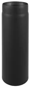 Kominy i akcesoria - Darco Rura prosta 120 czarna - miniaturka - grafika 1