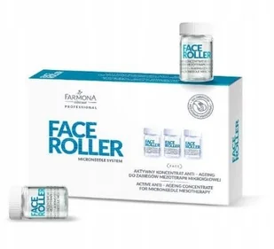 Farmona Face Roller Aktywny koncentrat anti-ageing do zabiegów mezoterapii mikroigłowej 5x5m - Pozostałe kosmetyki do pielęgnacji twarzy - miniaturka - grafika 7
