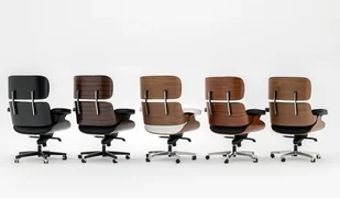 Fotel biurowy, krzesło biurowe King Home Fotel biurowy LOUNGE GUBERNATOR czarny heban skóra naturalna podstawa czarna T044.OFFICE.BL.EBONY - Fotele i krzesła biurowe - miniaturka - grafika 13