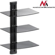 Uchwyty do telewizora - Maclean Uchwyt półka do DVD potrójna MC-664 8kg MC-664 - miniaturka - grafika 1