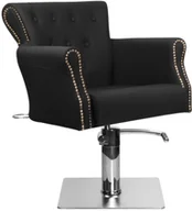 Fotele fryzjerskie - ACTIVESHOP HAIR SYSTEM FOTEL FRYZJERSKI BER 8541 CZARNY AS_125408 - miniaturka - grafika 1