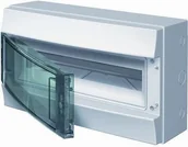 Rozdzielnie elektryczne - ABB Rozdzielnia MISTRAL65 drzwi przeźroczyste 18M z listwą N+PE 1SLM006502A1203 1SLM006502A1203 - miniaturka - grafika 1