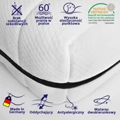 Materace - Mister Sandman Ortopedyczny Materac Piankowy Premium+ 7 Stref 80x200 Cm 111436 - miniaturka - grafika 1