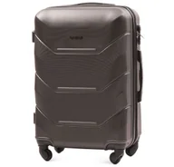 Walizki - Wings Średnia walizka twarda M 147 ciemny szary P173 - miniaturka - grafika 1