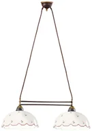 Lampy sufitowe - Kolarz 731.82.71 - Żyrandol na lince NONNA 2xE27/75W/230V - miniaturka - grafika 1