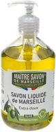Mydła - Maitre Savon De Marseille Mydło marsylskie w płynie oliwkowe 500 ml - Maître Savon - miniaturka - grafika 1