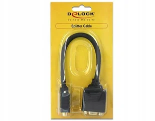 Delock VGA - VGA + 3X CHINCH (GGAOIDX100RSEW) - Złącza, przejściówki, adaptery - miniaturka - grafika 9