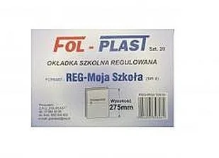Fol-Plast okładki Okładka szkolna Moja Szkoła regul. nr06 275x405mm OK20FP - Dyplomy i okładki - miniaturka - grafika 3