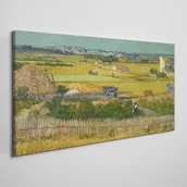 Obrazy i zdjęcia - PL Coloray Obraz na Płótnie Harvest Van Gogh 100x50cm - miniaturka - grafika 1