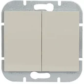 Wyłączniki światła i elektryczne - Abex Onyx beż łącznik świecznikowy WP-2O WP-2OW beż - miniaturka - grafika 1