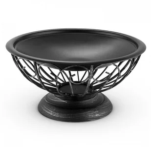 Blumfeldt Blumfeldt Tulip Misa paleniskowa 75cm Grill Osłona przed iskrami Stal oksydowana GDI3-Tulip - Paleniska ogrodowe - miniaturka - grafika 4