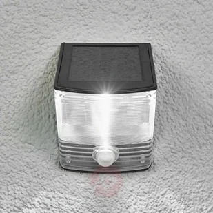 Brennenstuhl Lampa ścienna solarna LED SOL 04 IP44 czarna - Lampy ogrodowe - miniaturka - grafika 4