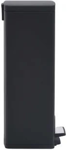 FENIKS vidaXL z pedałem bezdotykowy 30 L czarny stal 149573 - Kosze na śmieci - miniaturka - grafika 4