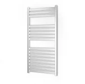 Grzejniki łazienkowe - WARMTEC Grzejnik łazienkowy 60 x 120 cm VELO Warmtec chrom - miniaturka - grafika 1