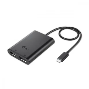 I-TEC Adapter AV I-TEC USB-C na Dual DisplayPort C31DUAL4KDP C31DUAL4KDP - Akcesoria do tabletów i e-booków - miniaturka - grafika 2